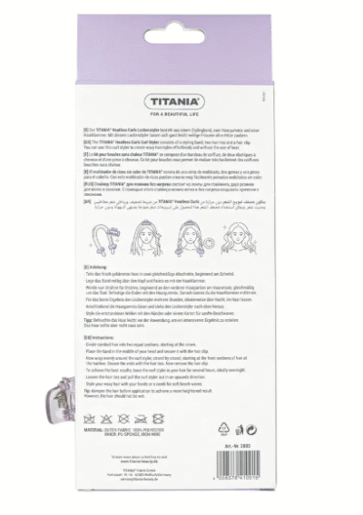 TITANIA Siidist Lokirulli Komplekt - Image 3