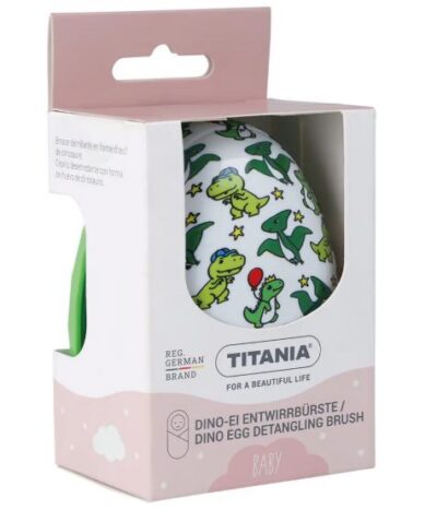 TITANIA Baby Dino Egg laste juuksehari – dinosaurused